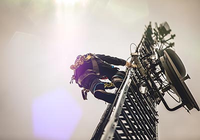 Rope access specialist telecom