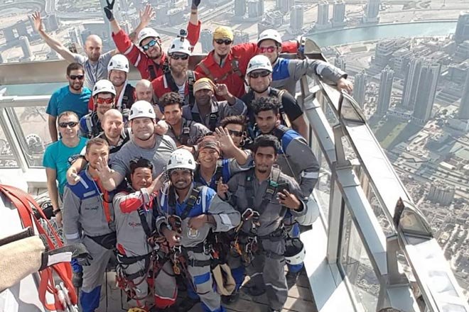 Rope access specialists