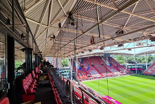 rope access specialists stadion galgenwaard utrecht